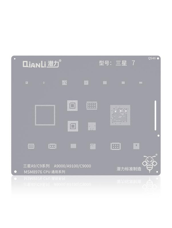 Stencil Bumblebee (QS46) para Samsung A9 (A9000 / A9100 / C9000) (MSM8976) CPU Serie Universal (Qianli)