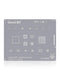 Stencil Bumblebee (QS46) para Samsung A9 (A9000 / A9100 / C9000) (MSM8976) CPU Serie Universal (Qianli)