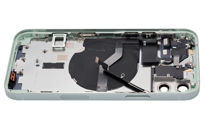 Tapa trasera para iPhone 12 (version US) sin logo (Verde)