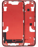 Marco intermedio para iPhone 14 (Original usado) (Version eSim) (Rojo)