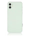 Tapa trasera para iPhone 12 con componentes pequenos pre-instalados (Version internacional, Verde)