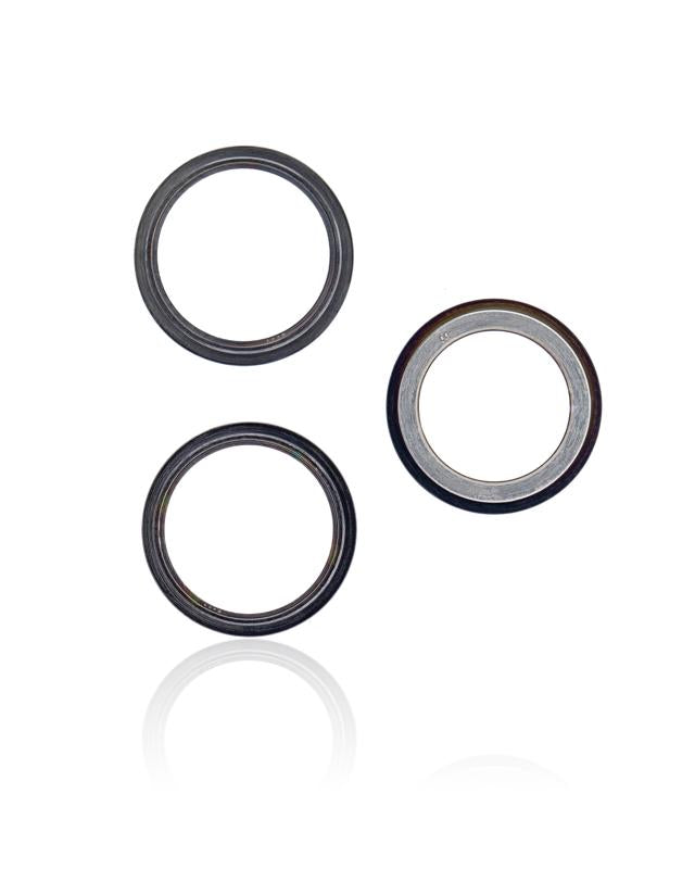 Anillo del bisel de la camara trasera para iPhone 12 Pro (Grafito) (Set de 3 piezas) (Paquete de 10)
