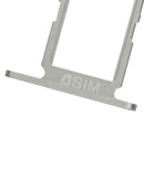 Bandeja para tarjeta SIM para Samsung Galaxy S6 (Plata)