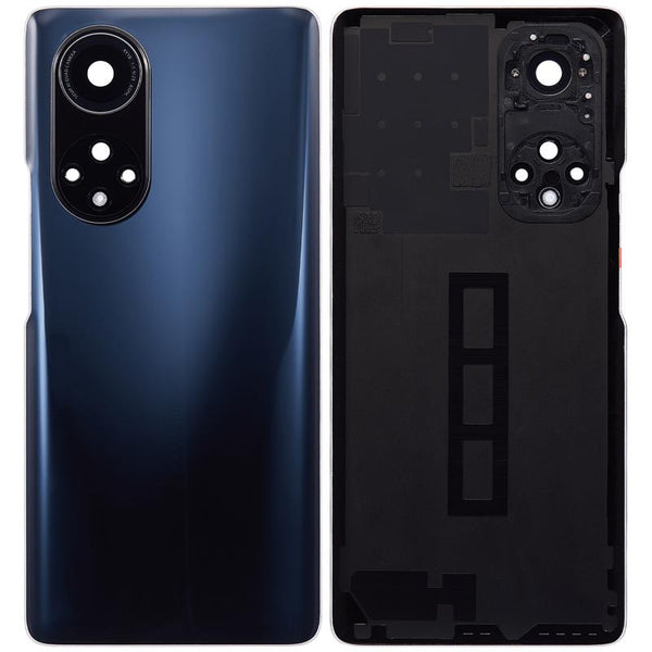 Tapa trasera con lente de camara para Huawei Nova 9 Pro (Negro)
