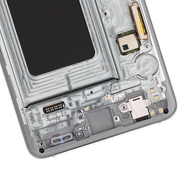 Pantalla OLED para Samsung Galaxy S10 con marco (Verde Prisma)