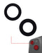 Lente de camara trasera (solo vidrio) con adhesivo para iPhone 13 / 13 Mini (juego de 2 piezas) (paquete de 10)