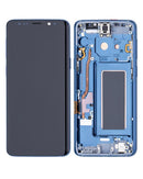 Pantalla OLED con marco para Samsung Galaxy S9 (Reacondicionada) (Azul Coral)