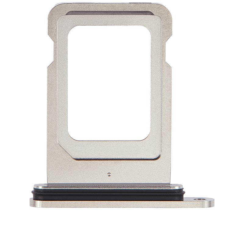 Bandeja para tarjeta SIM para iPhone 15 Pro / 15 Pro Max (Titanio Blanco)