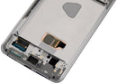 Pantalla OLED con marco para Samsung Galaxy S21 Plus 5G (Plata Fantasma)