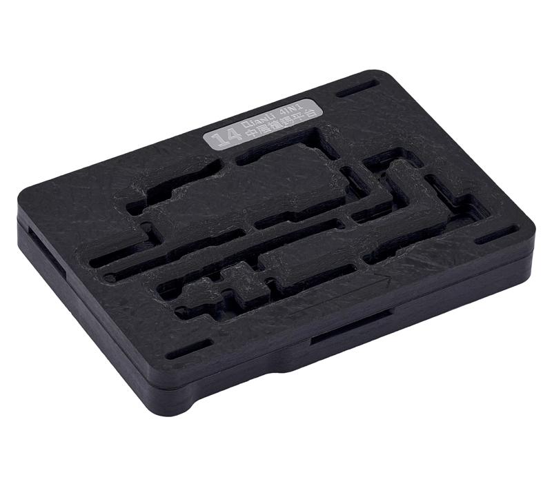 Plataforma de Reballing 4 en 1 para Marco Medio para iPhone 14 / 14 Plus / 14 Pro / 14 Pro Max