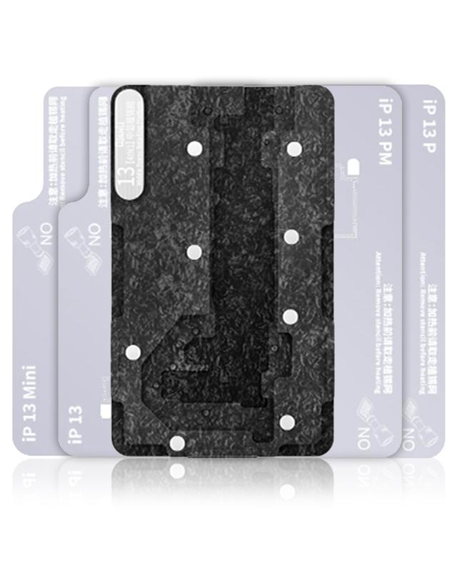 Plataforma de Reballing 4 en 1 para Marco Medio para iPhone 13 / 13 Mini / 13 Pro / 13 Pro Max (Qianli)