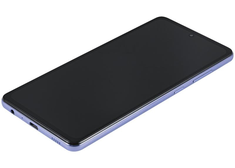 Pantalla OLED para Samsung A72 con marco (Awesome Violet)
