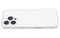 Tapa trasera para iPhone 13 Pro (Version US) sin logo (Plata)