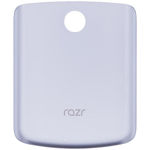 Tapa trasera original para RAZR 5G (XT2071 / 2020) color Mercury Liquido