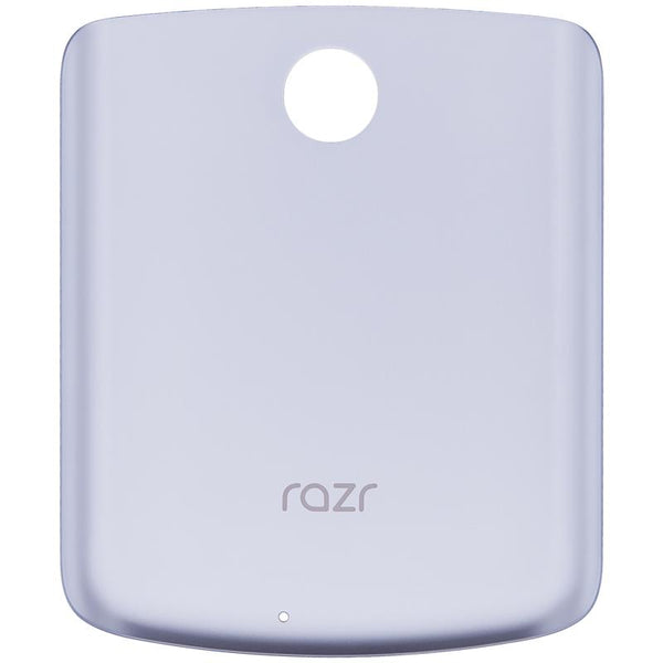Tapa trasera original para RAZR 5G (XT2071 / 2020) color Mercury Liquido