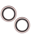Protector de lente de camara para iPhone 13 / 13 Mini (Rosa) (Transparente)