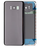 Tapa trasera con lente de camara para Samsung Galaxy S8 Plus (Negro Medianoche)
