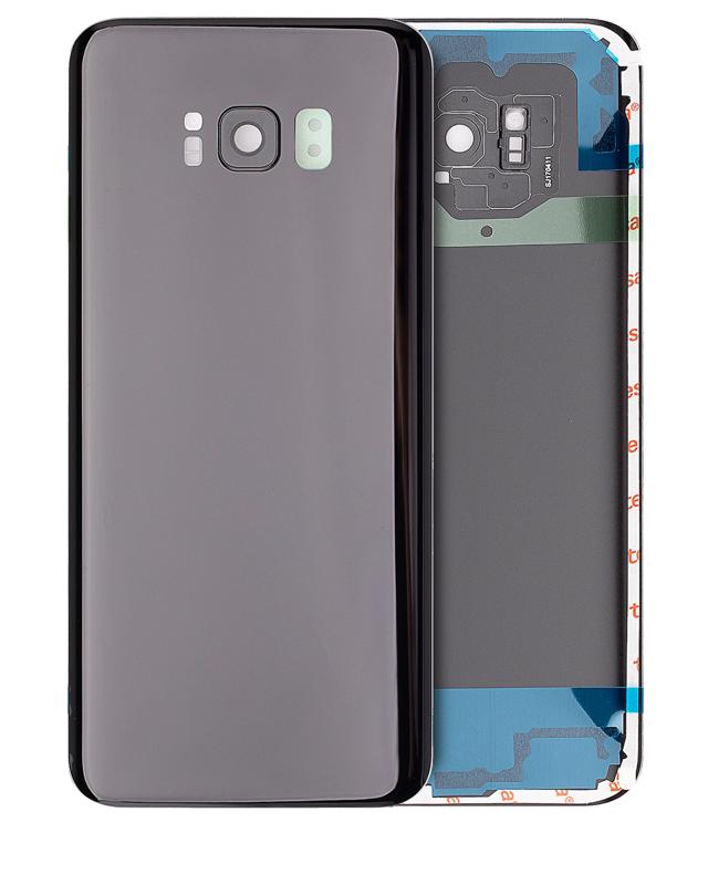 Tapa trasera con lente de camara para Samsung Galaxy S8 Plus (Negro Medianoche)