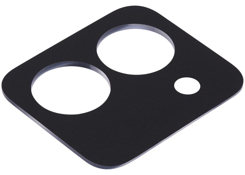 Lente de camara trasera (solo vidrio) con adhesivo para Motorola Moto G Stylus 5G (XT2315 / 2023) (Negro)