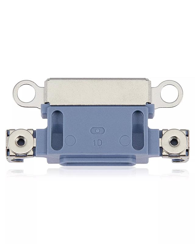 Puerto de carga para iPhone 14 / 14 Plus (Azul) (Paquete de 10)
