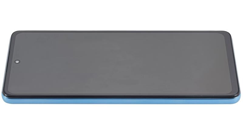Pantalla OLED con marco para Samsung Galaxy A52 4G / A52 5G / A52S 5G (Azul)