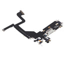 Puerto de carga para iPhone 13 Pro (Original usado) (Plata)