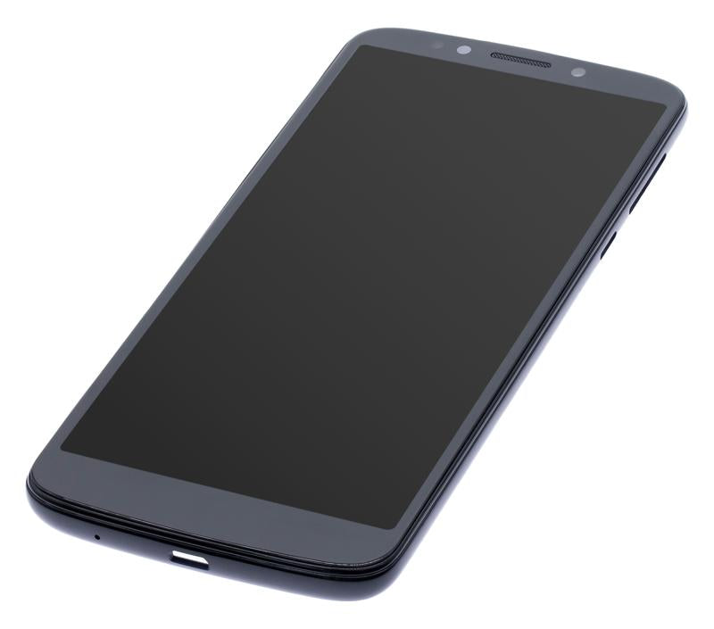 Pantalla LCD con marco para Motorola Moto G6 Play (XT1922 / 2018) Negra