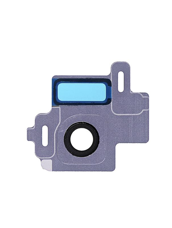 Lente de camara trasera con aro para Samsung Galaxy S8 (Gris Orquidea)