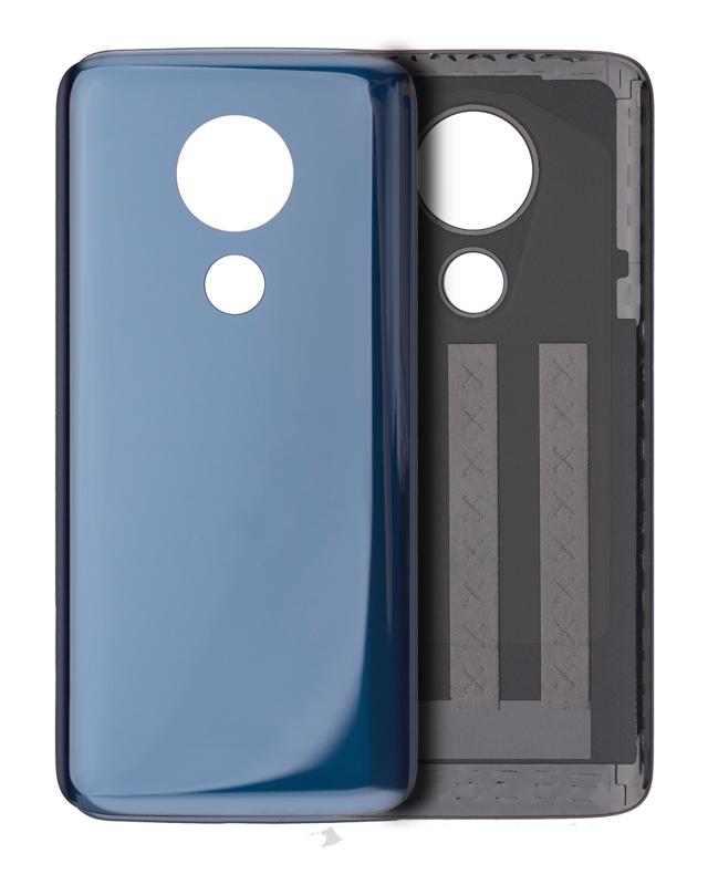 Tapa trasera original para Motorola Moto G7 Power (Version US) (Azul Marino)