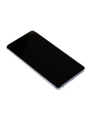 Pantalla OLED con marco para LG V40 ThinQ (Reacondicionada) (Gris Platino)