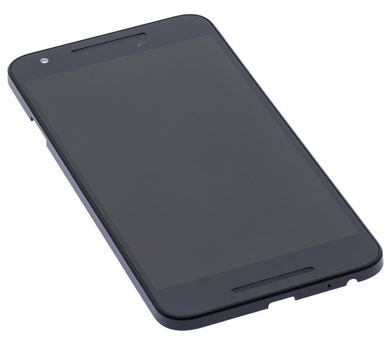 Pantalla LCD con marco para Nexus 5X (Reacondicionado) (Negro)