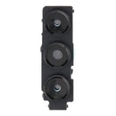Lente de camara trasera con soporte para Samsung Galaxy A14 5G (Negro)