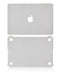 Piel 2 en 1 (superior e inferior) para Macbook Pro 13" Retina (A1502 / 2015) (Plata)
