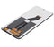 Pantalla LCD para Motorola Moto G8 Power Lite sin marco (XT2055 / 2020) Negro