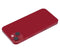 Tapa trasera con componentes pequenos pre-instalados para iPhone 13 (Version US) (Sin logo) (Rojo)