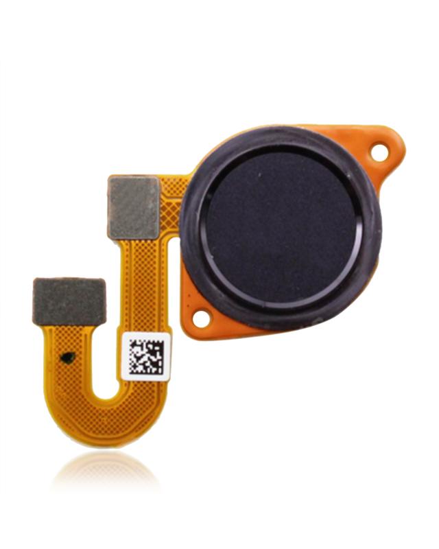 Lector de huellas con cable flexible para Motorola Moto G 5G / One 5G Ace (Gris volcanico)