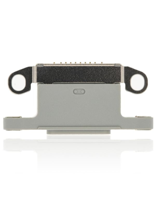 Puerto de carga para iPhone 11 Pro / 11 Pro Max (Plata) (Paquete de 10)