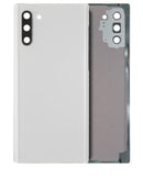 Tapa trasera con lente de camara para Samsung Galaxy Note 10 (Blanco Aura)