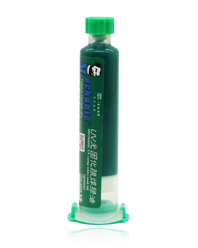 Pintura Reparadora de Mascara de Soldadura UV (Verde) (Mechanic)