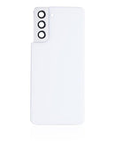 Tapa trasera con lente de camara para Samsung Galaxy S21 5G (Blanco Fantasma)