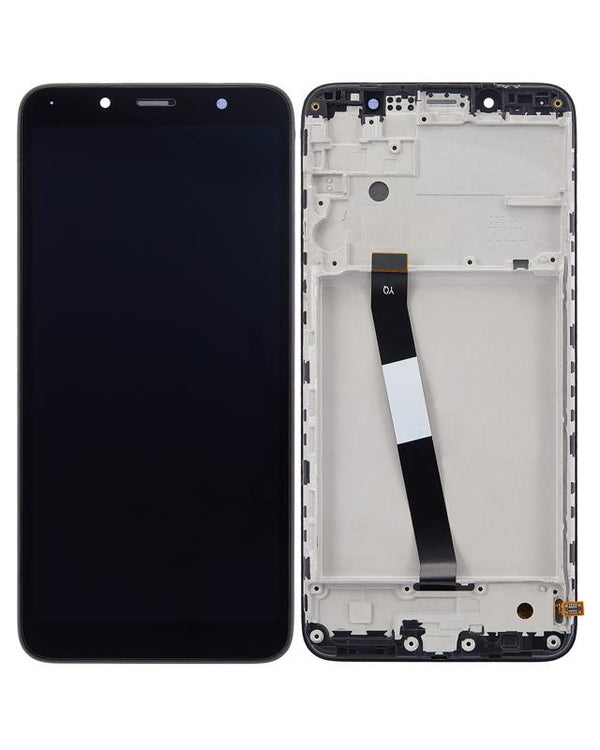 Pantalla LCD con marco para Xiaomi Redmi 7A (Reacondicionada) (Todos los colores)