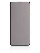 Pantalla USADA OLED con marco para Samsung Galaxy S21 Plus 5G (Negro Fantasma)
