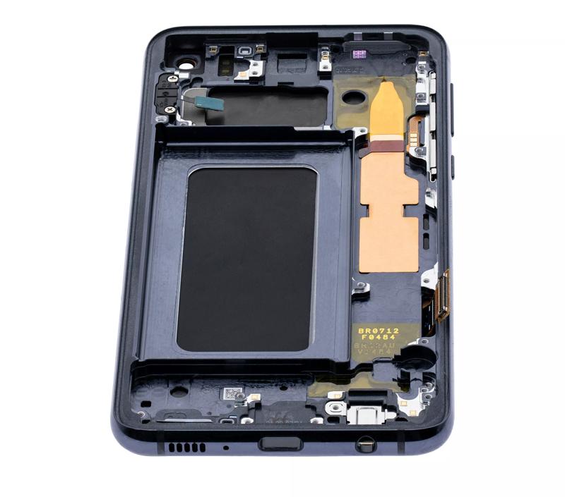 Pantalla OLED para Samsung Galaxy S10E con marco (original) (Negro Prisma)
