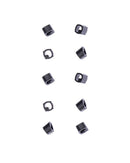 Malla para altavoz/microfono para iPhone 12 / 12 Pro (Negro) (Paquete de 10)