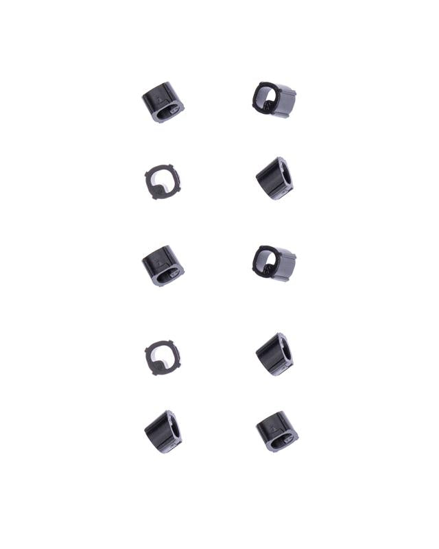 Malla para altavoz/microfono para iPhone 12 / 12 Pro (Negro) (Paquete de 10)