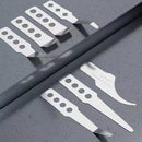 Cuchillas pre-dobladas diseniadas para reparacion a nivel de placa (2uFix)