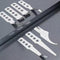 Cuchillas pre-dobladas diseniadas para reparacion a nivel de placa (2uFix)