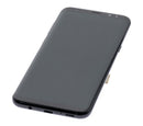 Pantalla OLED para Samsung Galaxy S8 Plus con marco (Negro Medianoche)