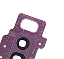 Lente de Camara Trasera con Marco para Samsung Galaxy S9 Plus (Morado)