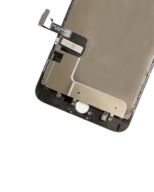 Pantalla LCD para iPhone 7 Plus con placa de metal (Premium: LG) (Negro)